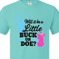 thumbnail image 4 of Inktastic Gender Reveal Will It Be a Little Buck or Doe? T-Shirt, 4 of 5
