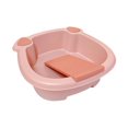 thumbnail image 1 of Cubo para lavar ropa a mano, lavabo antideslizante, tabla para lavar a mano, limpieza Rosa, 1 of 9