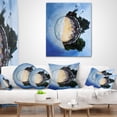thumbnail image 4 of Designart Jomtien Street Planet Panorama - Abstract Throw Pillow - 18x18, 4 of 5