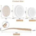 thumbnail image 5 of Back Cream Applicator, 7 Pack Lotion Applicator For Back, 2 In 1 Body Brush Back Scrubber For Self A, 5 of 5