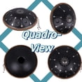 thumbnail image 6 of Handpan Drum Sets Classic Black 22inch Handmade 12notes Handpan for Professional Performance, 6 of 6