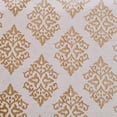 thumbnail image 3 of BNM Venetian Damask Jacquard Curtains, Set of 2, 42" x 84", Gold, 3 of 5