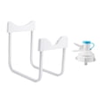 thumbnail image 3 of AMLESO Barreled Water Rack with Water Spout Water Jug Rack for Hiking Outdoor Floor Height 29CM white, 3 of 8
