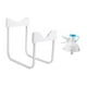 thumbnail image 3 of Soporte para jarra de agua en barril Soporte para dispensador de contenedores de agua de un galón Alto 29CM blanco, 3 of 9