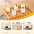 thumbnail image 5 of 36 Hour Yogurt Maker, Yogurt Machine with Adjustable Temperature and Time Control, Yogurt Maker Automatic Digital Yoghurt Maker Machine, Lcd Display With Constant Temperature (Basic), 5 of 7