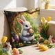 thumbnail image 5 of Hogar y cocina, Ropa de cama, Almohadas, Funda de cojín de Pascua, Conejos, Huevo de Pascua, Floral, Sofá, Funda de cojín decorativa, Funda de almohada decorativa navideña, Funda de almohada de polié, 5 of 6