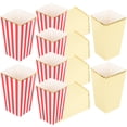 thumbnail image 3 of 12pcs Popcorn Basket Popcorn Bucket French Fries Box Popcorn Box Movie Night Supplies, 3 of 9