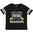 thumbnail image 3 of Inktastic Watching Football with My Grandpa Boys or Girls Toddler T-Shirt, 3 of 5