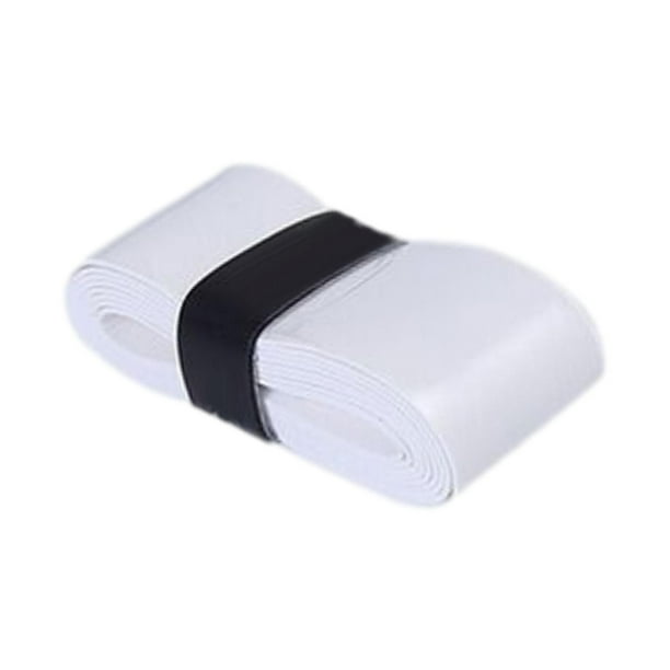 Cinta para envolver raquetas de tenis y bádminton Cinta para el mango Absorbe el sudor Accesorios antideslizantes blanco