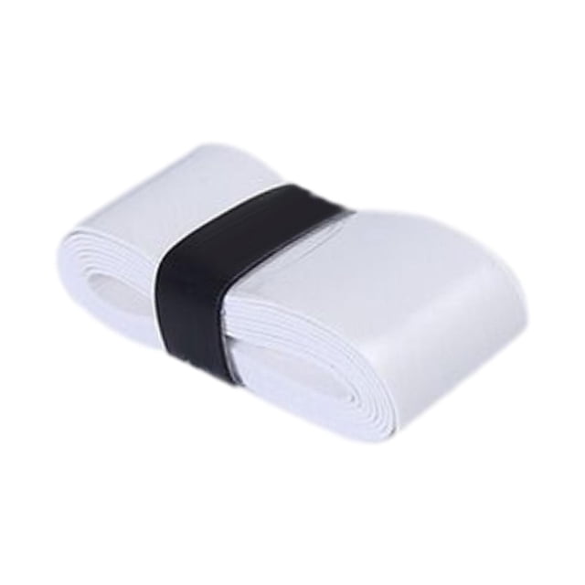 Cinta para raqueta de tenis y bádminton, cinta para el mango que absorbe el sudor, accesorios antideslizantes blanco