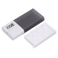 thumbnail image 1 of Caja de medicina digital ANGGREK con alarma 5 juegos de alarma vibración recargable por USB, 1 of 8