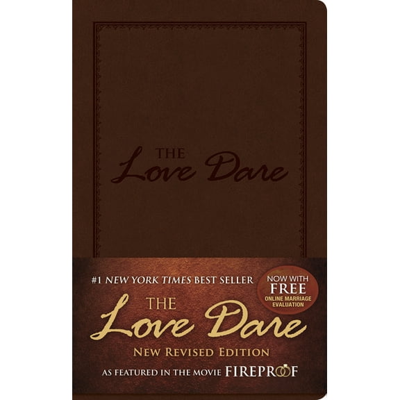 The Love Dare, Leathertouch: Now with Free Online Marriage Evaluation, (Hardcover)