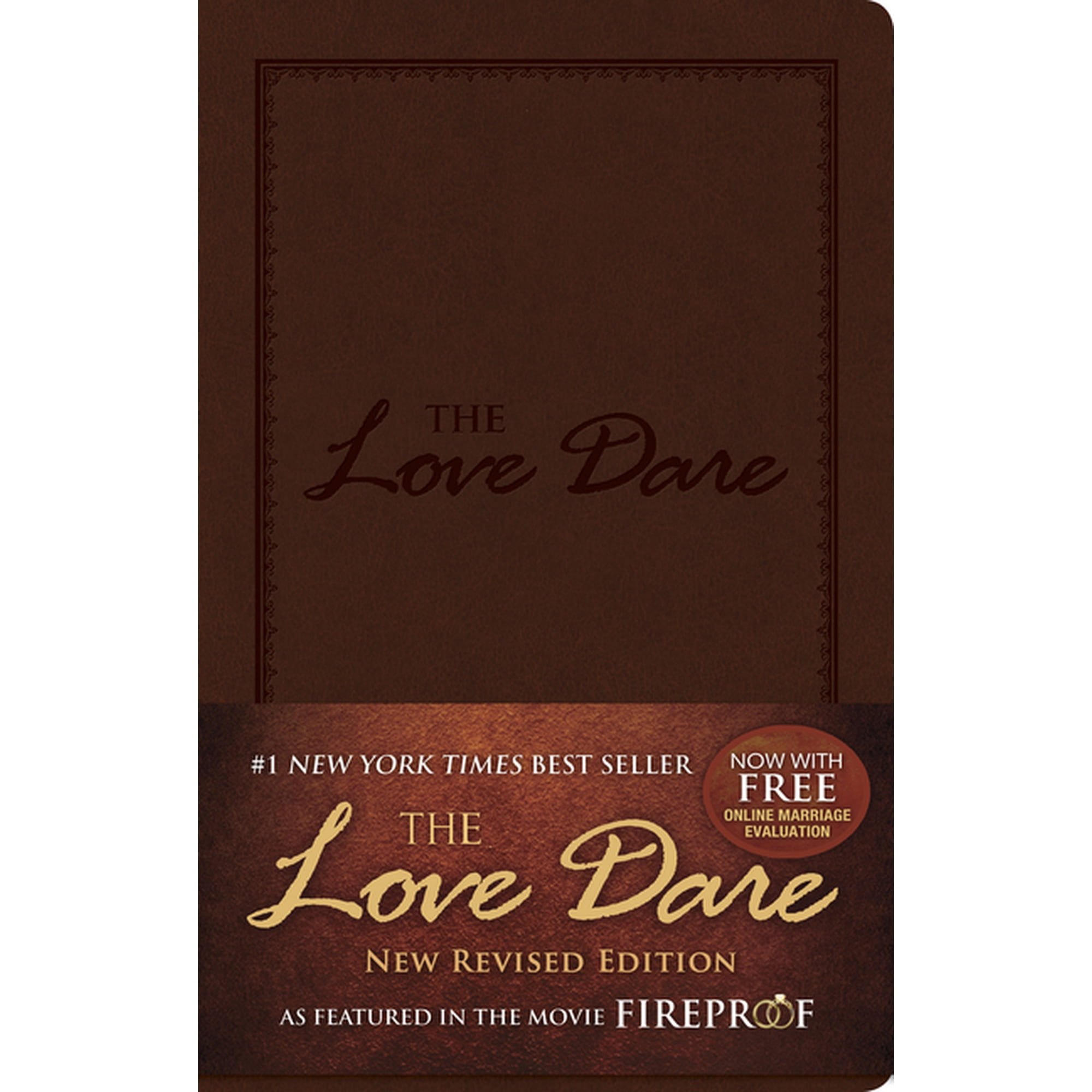 The Love Dare, Leathertouch: Now with Free Online Marriage Evaluation, (Hardcover)
