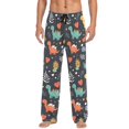 thumbnail image 7 of FORMRS Mens Pajama Pants with Pockets Sleepwear Lounge Bottoms Sizes S-2XL, Cute Dinosaur, 7 of 7