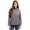 Elemental Grey, variant on LCO00066 Evoke Softshell Recycled Full Zip Womens Jacket-Black-XXL