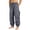 Dark Gray, variant on Fall Mens Multi Pocket Cargo Jogger Pants Drawstring Elastic Waist Streetwear Techwear Pants with Multi Pockets, Size XL