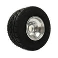 thumbnail image 1 of 10x4.50-5 Tire With Hub, Rugged Structure Reduce Vibration Universal Heavy Duty Tire Wear   For UTV For Go Kart, 1 of 8