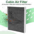 thumbnail image 2 of Filtros de Aire de Cabina Unique Bargains No.958819631 para Porsche Cayenne (92A) 3.0 S E-Hybrid 2011-2017 para VW Touareg (7P5, 7P6) 2010-2018 Tela Carbón Activado 1 Pc, 2 of 6