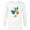 White, variant on Disney Donald Duck Ready To Go - Long Sleeve T-Shirt for Men -Customized-White