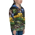 thumbnail image 5 of Sikiie Colorful Viper Snake Zip Up Hoodie Teenage, hoodies for Teenage, Zipper Sweatshirt Jacket for Daily, Traveling-Medium, 5 of 6