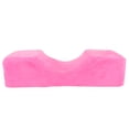 thumbnail image 2 of Almohada de extensión de pestañas elástica suave para salón de belleza, almohada en forma de U para injerto de pestañas (rosa roja), 2 of 13