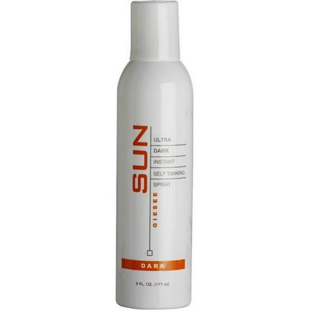 Giesee SUN - Self Tanning Micro Mist Ultra Dark Instant Tint Aerosol Spray (Size : 6 oz)