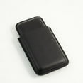 thumbnail image 2 of Bey Berk Black Leather Telescoping Three Cigar Case, 2 of 2