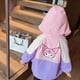 thumbnail image 4 of Kuromi Sanrioed Anime Autumn Winter Coats Kids Thickening Jackets 3-In-1 Hooded Windbreaker Zipper Warm Outerwear Girl Clothes, 4 of 5
