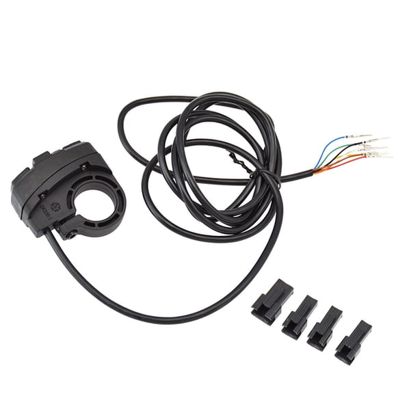 Soidarity Interruptor de manillar, accesorio de repuesto multifuncional, piezas de repuesto, controlador de botón de bocina, pieza de manillar Type2 NO2