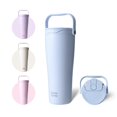 thumbnail image 1 of Vaso Térmico BOTTLE BOTTLE Azul Aislado a Prueba de Fugas 30oz, 1 of 9