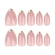 thumbnail image 5 of French Tip Press on Nails Almond Fake Nails Medium False Nails with Gold Tips, 5 of 5
