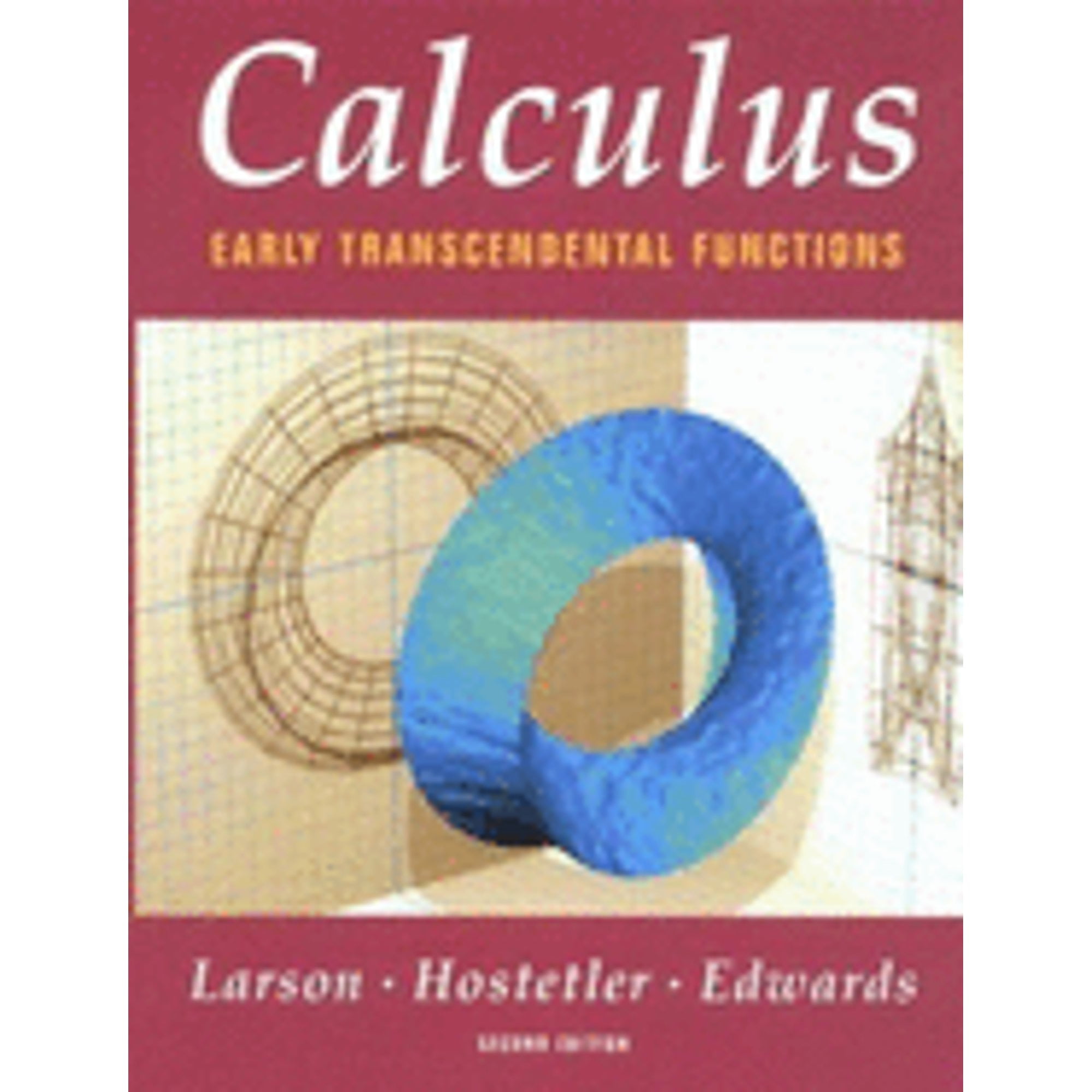 Calculus Early Transcendental Functions Second Edition Pre Owned Hardcover 9780395933206 By 5896