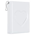 thumbnail image 1 of Uxcell Álbum de carpeta de fotocard de 3 pulgadas mini con 32 bolsillos para colección, blanco, 1 of 7