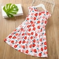 thumbnail image 5 of Aoujea Up to 50% off Gifts for Girls Summer Toddler Baby Girls Sleeveless Dress Graphic Print Children's Clothing, 5 of 5
