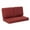 Wine red, variant on YEERSWAG 46x26x5 inch Outdoor Deep Seat Loveseat Cushion Set with zipper,Water Repellant,Fade Resistant Garden Patio Chair Cushion for Outdoor Furniture