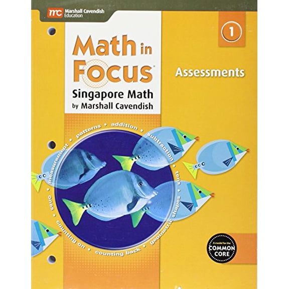 Pre-Owned Math in Focus Assessment Grade 1 (Hmh Math in Focus) Paperback