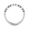 thumbnail image 4 of Diamond 1/10 ct tw Anniversary Band in 10K White Gold, 4 of 4