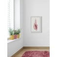 thumbnail image 5 of Marmont Hill Pink Ballet Shoes Framed Wall Art, 20.00" x 1.50", 5 of 6
