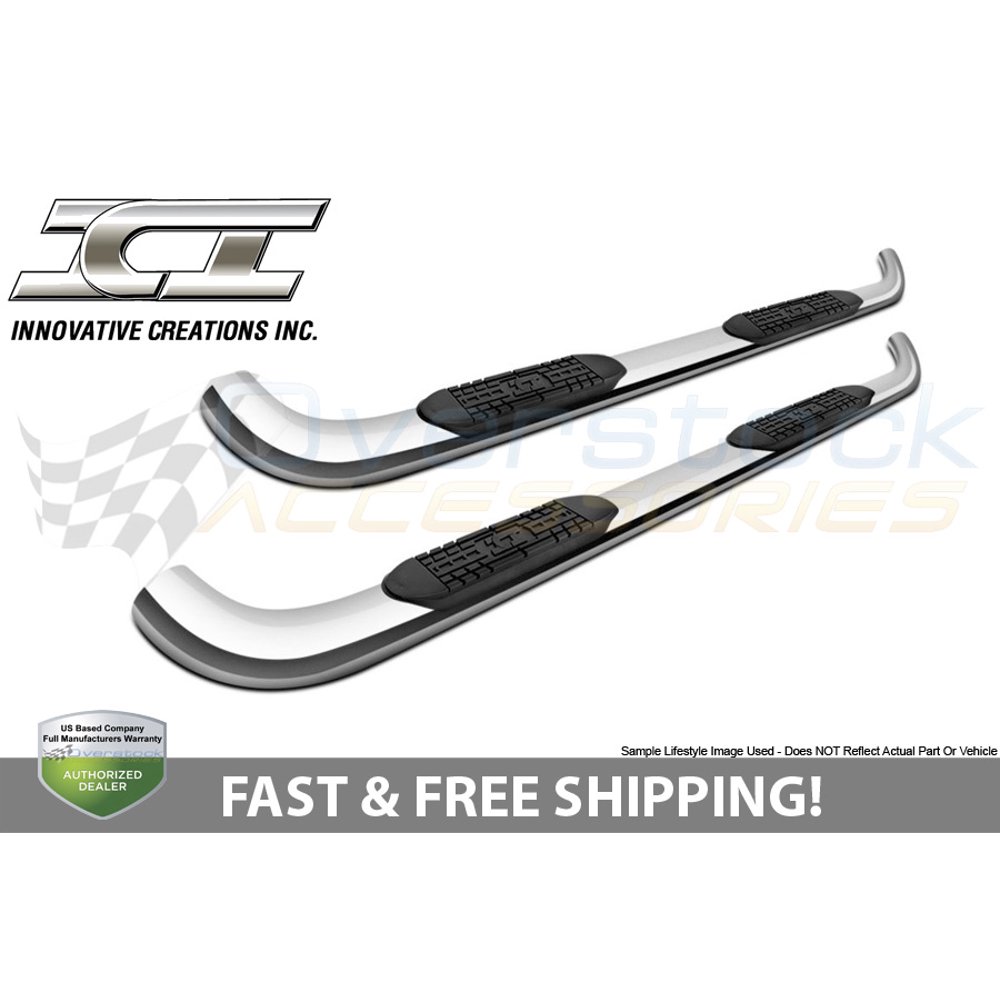 20072013 Toyota FJ Cruiser ICI 3in Nerf Bars Round Side Steps