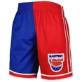 thumbnail image 2 of Men's Mitchell & Ness Blue/Red New Jersey Nets Hardwood Classics 1993 Split Swingman Shorts, 2 of 3