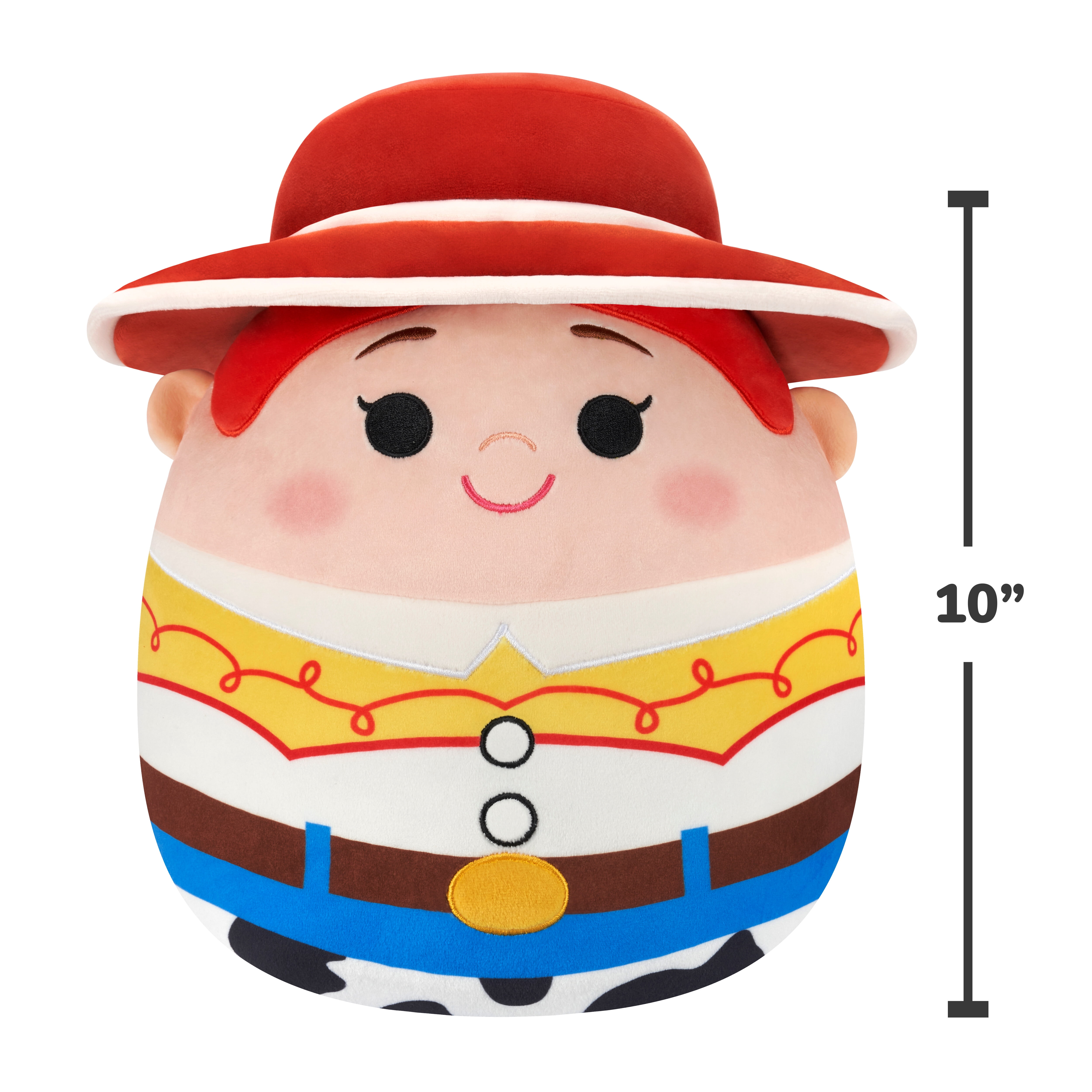 Squishmallows Disney and Pixar 10 inch Jessie - Child's Ultra Soft Stuffed Plush Toy
