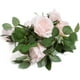 thumbnail image 3 of Nvzi 3 piezas de 6,56 pies de flores artificiales de rosa de seda para colgar en la boda, guirnaldas para decoración del hogar, exterior e interior, flores (champán), 3 of 5