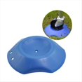 thumbnail image 2 of Wheel Dock Stopper Wheel Chocks Trailers Anti Skid Fixed Blocks Tire Blocker Used for Caravan Campers RVs Leveling Block,1 x Wheel Dock Wheel Chocks,Blue, 2 of 5