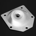 thumbnail image 4 of Goodhd 4pcs Angled Legs Fixing Plate Bracket Furniture Table Feet Set W/Screws, 4 of 5