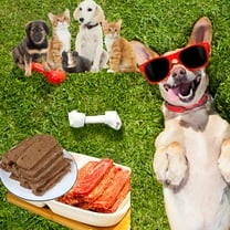 10.58oz/300g Snowflake Beef/Chicken Cubes/Slices, Chicken Salmon/Pumpkin Slices,Natural Ingredients, Natural Dog Treats, Healthy, Easily Digestible, And High Protein, Low Fat