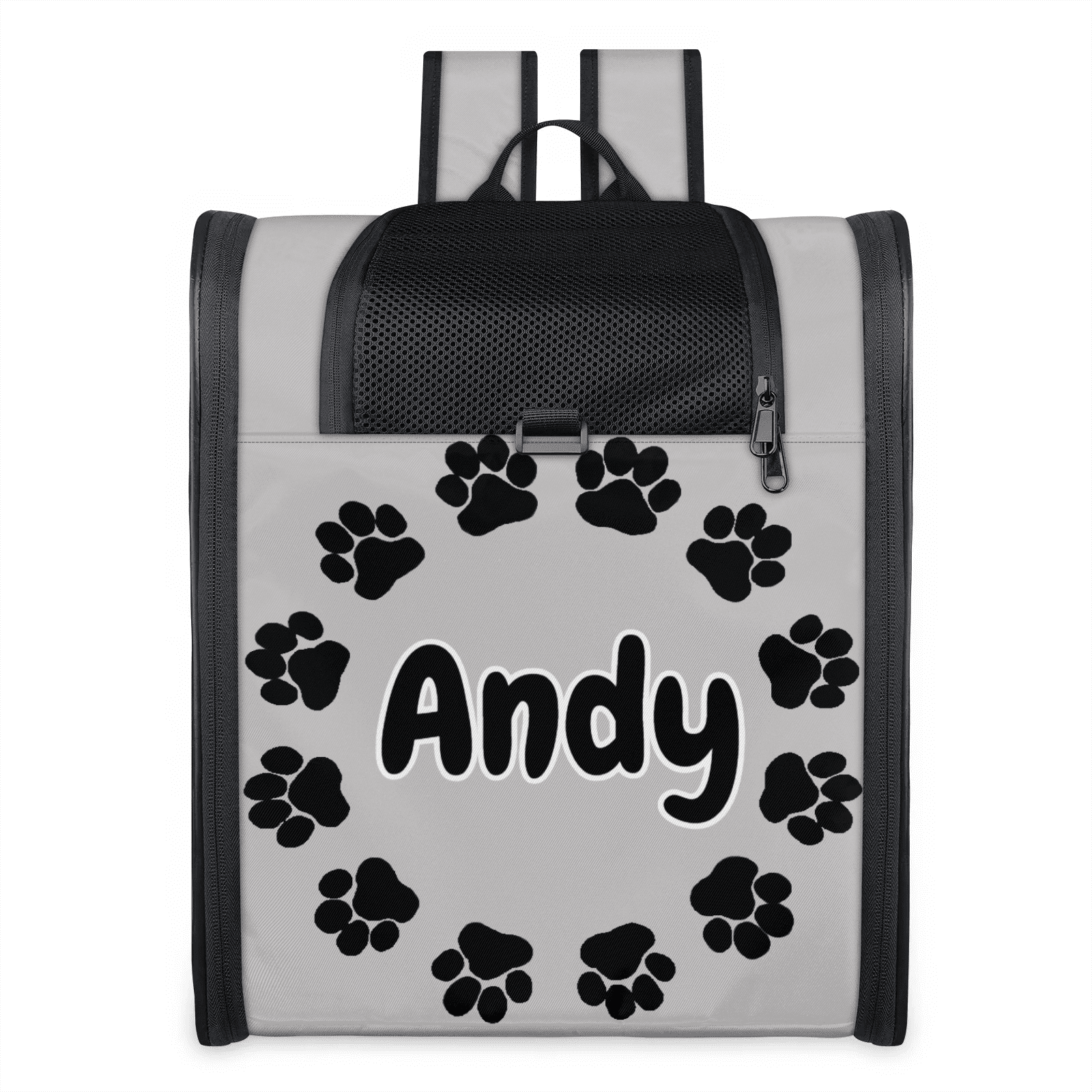 Custom Name Cat Carrier Backpack,Peresonalized Pet Backpack for Small Dogs & Cats Under 13lbs,Ventilated Pet Backpack Bag for Camping Biking Hiking Travel