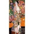 thumbnail image 2 of Klimt, Gustav 11x18 White Modern Wood Framed Museum Art Print Titled - The Dancer 1918, 2 of 4
