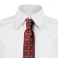 thumbnail image 2 of Abstract Necktie, Repeating Mosaic Design, Dress Tie, 3.7", Multicolor, by Ambesonne, 2 of 3