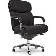 La-Z-Boy Sutherland Office Chair with Padded Arms Jet Black