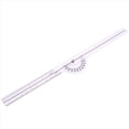 thumbnail image 4 of 24Pcs Spinal Ruler Spinal Finger Goniometer Protractors Multi-Ruler Angle 180/360 Degree Measuring Tool, 4 of 8